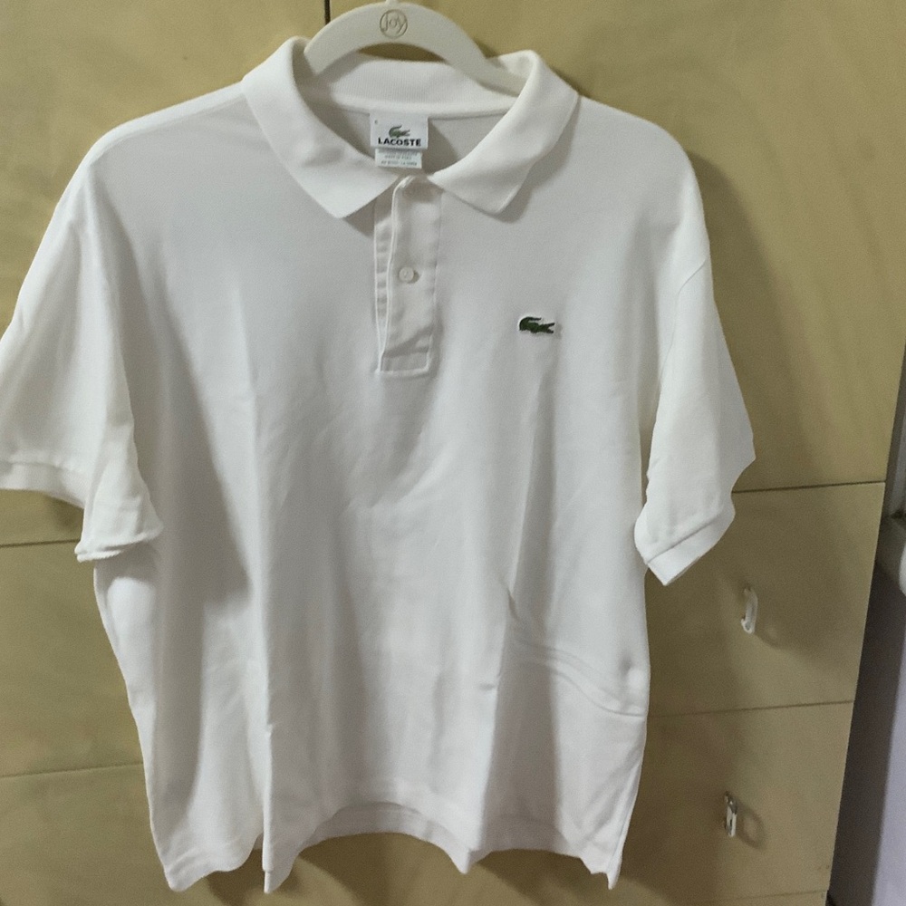 Lacoste Men's Classic White Polo